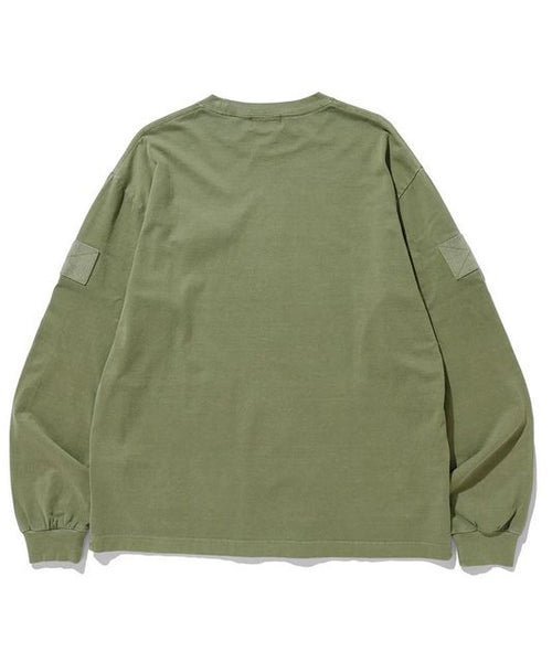 XLarge Multi Pocket L/S Tee - Olive