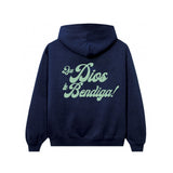 It Means good B Logo Hoodie - Navy Mocha