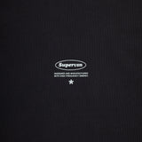 Supervsn Blur Logo Tee - Vintage Black