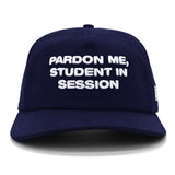 Students Pardon Me Snap Back Hat - Navy