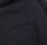 Amen Essential Washed Hoodie - Black