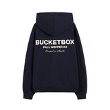 Bucket Box Iconic Logo Hoodie - Dark Navy