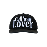 Market Call My Lover 5 Panel Hat - Washed Black