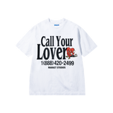 Market Call My Lover T-Shirt - White