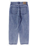 XLarge Chemical Wide Denim Pants - Indigo