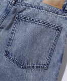 XLarge Chemical Wide Denim Pants - Indigo