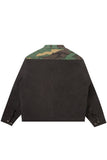 The Hundreds Camo Canvas Jacket - Black