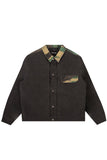 The Hundreds Camo Canvas Jacket - Black