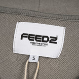 Feedz Life Pure Zipper - Olive Garden