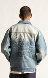 Diet Starts Monday Embossed Denim Jacket - Atlantic