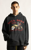 Diet Starts Monday Hell Bent Hoodie - Vintage Black