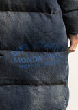 Diet Starts Monday Denim Parka - Indigo