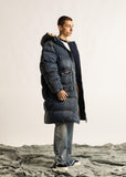 Diet Starts Monday Denim Parka - Indigo