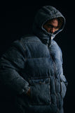 Diet Starts Monday Denim Parka - Indigo