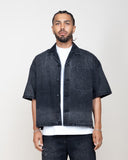 EPTM Boxy Denim Shirt - Black