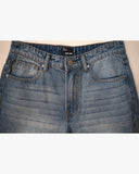 EPTM Distressed Baggy Jeans - Denim Blue