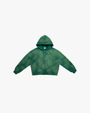 EPTM Sun Faded Cropped Zip up Hoodie - Hunter Green