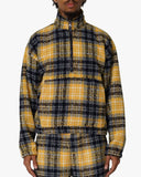 EPTM Flannel Half-Zip Pullover - Yellow