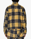 EPTM Flannel Half-Zip Pullover - Yellow