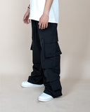 EPTM Parachute Cargo Pants - Black