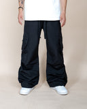 EPTM Parachute Cargo Pants - Black