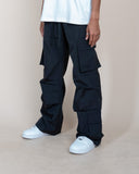 EPTM Parachute Cargo Pants - Black