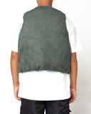 EPTM Suede Bubble Vest - Hunter Green