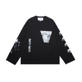 Jungle Jungles Escapism Long Sleeve Tee - Black