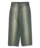 XLarge Faded Baggy Denim Pants - Olive