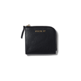 HUF Fuck It Zip Wallet - Black