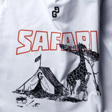 Galag Garage Safari Tee - White