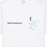 Galag Garage X MDLBeast Mobile Soundsystems Tee - White