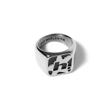 HUF H Star Ring - Silver