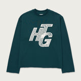 Honor the Gift Terry Htg Crewneck D-Holiday Htg Pullover - Green