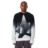 HUF Horizon Mohair Crewneck Sweater - Charcoal