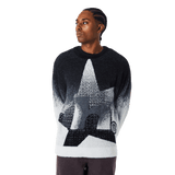 HUF Horizon Mohair Crewneck Sweater - Charcoal