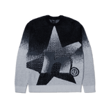 HUF Horizon Mohair Crewneck Sweater - Charcoal