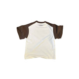 Love4Ever LF Logo Tshirt - White/Brown