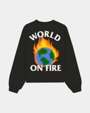 Bucket Box World on Fire Sweater