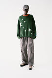 Jungles Jungles Relaxation Knit Sweater - Green