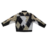 Lifted Anchors Pantages Argyle Camo Trucker Jacket - Black Camo