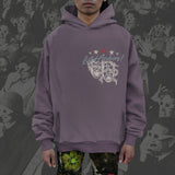 Lifted Anchors Cry Later Hoodie - Burnt Purple