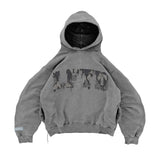 Lifted Anchors Argyle "Athletics" Hoodie - Charcoal