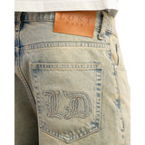 Lost Days LD Washed Loose Fit Denim - Faded Blue