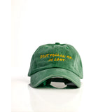 Don't Follow me, I'm Lost Cap - Washed Green 