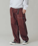 XLarge Stitched Easy Baker Pants - Burgundy