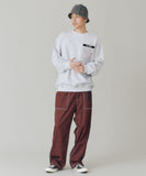 XLarge Stitched Easy Baker Pants - Burgundy