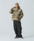 XLarge Raglan Puffer Hooded Jacket - Camo