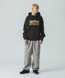 XLarge Rope Logo Hooded Sweatshirt - Black