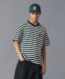 XLarge Baseball Logo Striped S/S Tee - Green